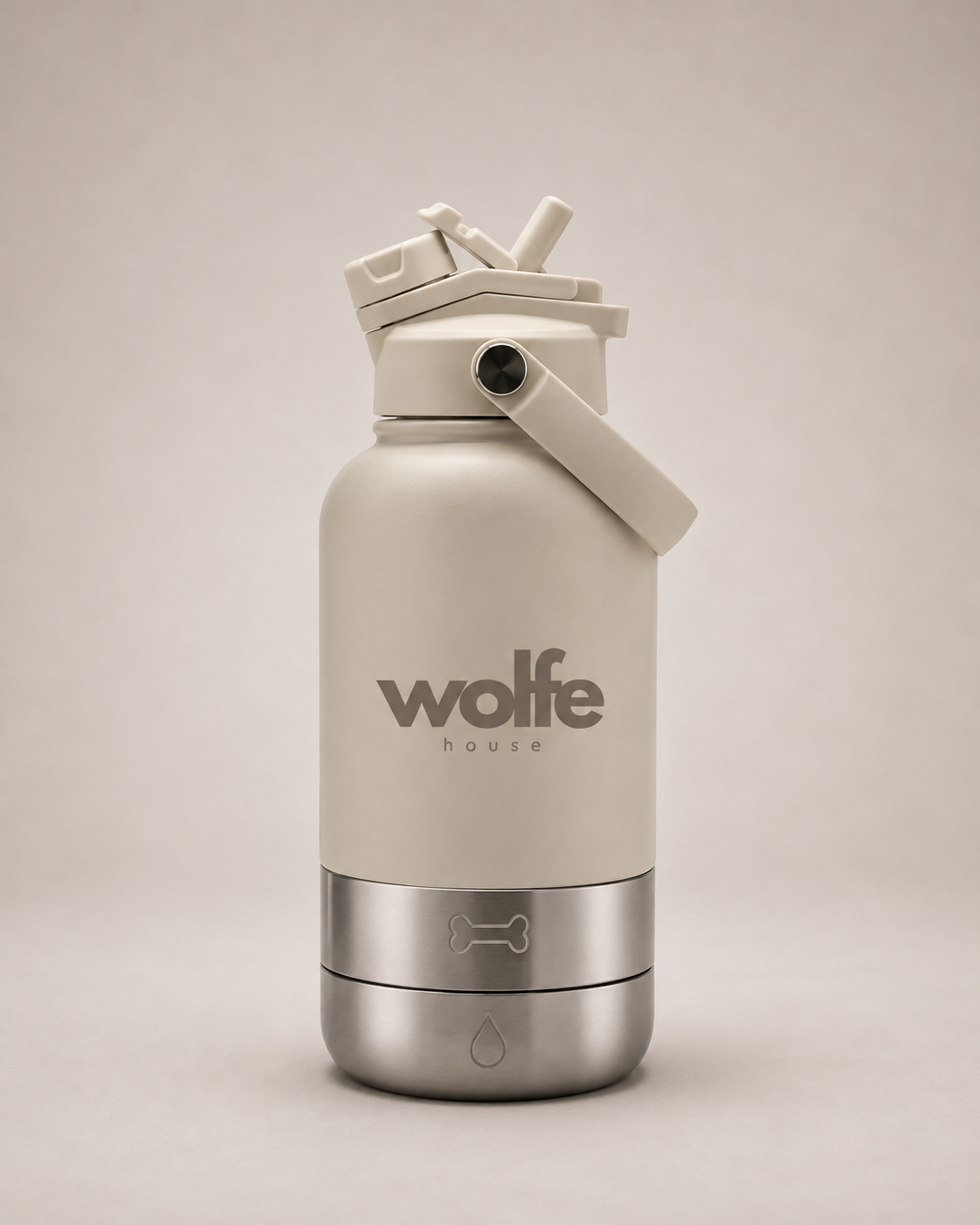 L'Acqua Bottle in Bone