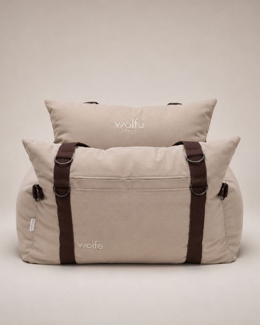 The Travel Bed in Slate
